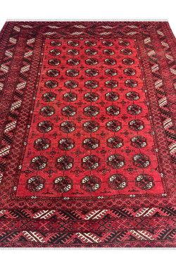 Heriz Mori Bukhara Handmade Area Rug