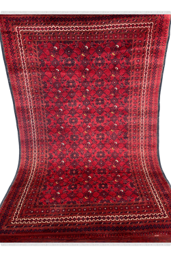Afghan single pattern handmade carpet