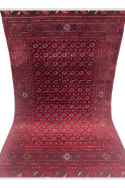 Exclusive Handmade Rouge Bokhara Carpet
