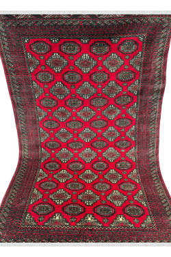 Amritsar Motif Hand knotted Medium Afghani Carpet