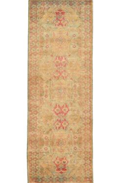 Golden Goose Handmade Oushak Runner Rug