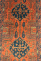 Paanch Medallion Hand Knotted Area Runner Afghani Rug