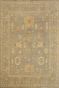 Hand Knotted Neutral Toned Oushak Carpet 