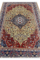 Center Medallion Kashmiri Baku Woolen Handmade Rug 