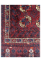 Afghan maroon Bokhara Handmade Runner Rug