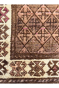 Brown Ivory All Over Panel Handmade Kilim