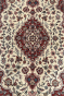 Kashan Maroon Medallion Handknotted Wool Rug