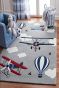 Aeroplane Kids Handknotted Rug