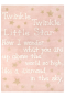 Poem Coral Pink Kids Rug