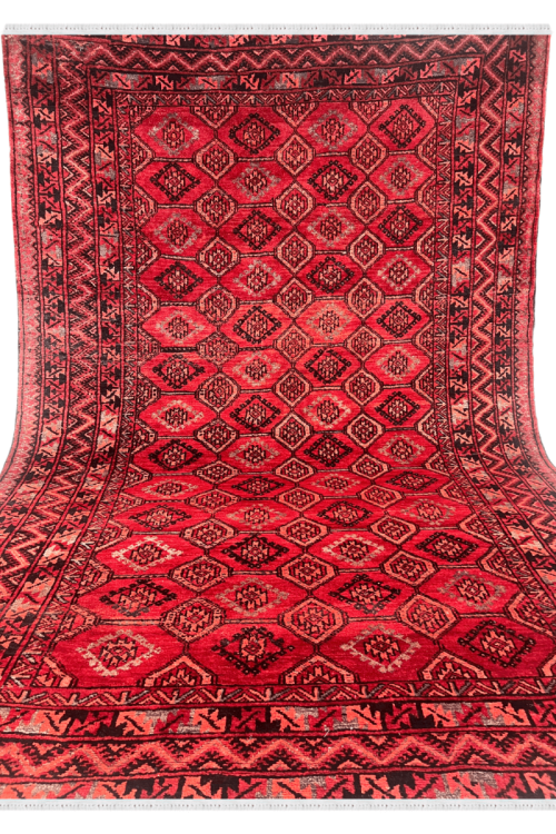 Laal Dibbi Panel Afghani Handmade carpet