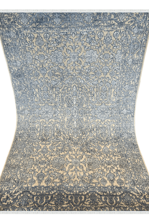 Handknotted Self Embossed Wool Carpet