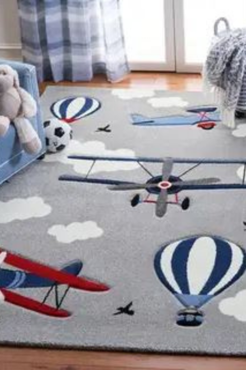 Aeroplane Kids Rug