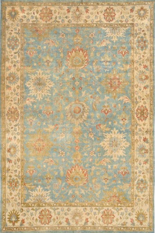 Bombay Blue Handmade Oushak Area Rug