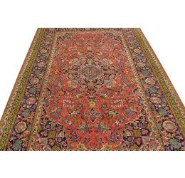 Auburn Medallion Woolen Carpet